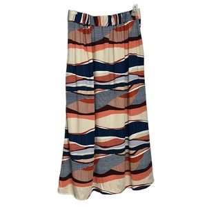 Robert Louis gypsy colorful polyester women size L